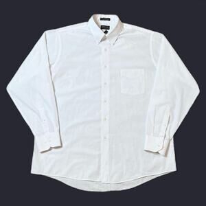 Arrow White Classic Fit Wrinkle Free Dress Shirt XL 34/35